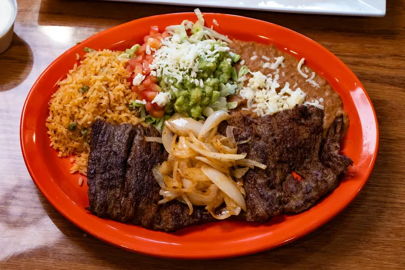 Carne asada plate