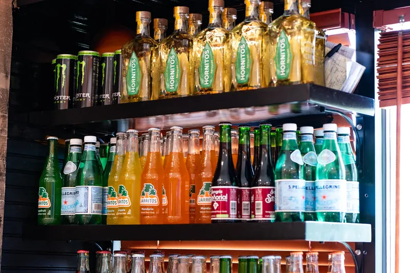 The back bar